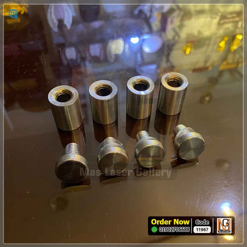 مسمار ستانلس ديكور بصمه 2.5 سم  | 10967