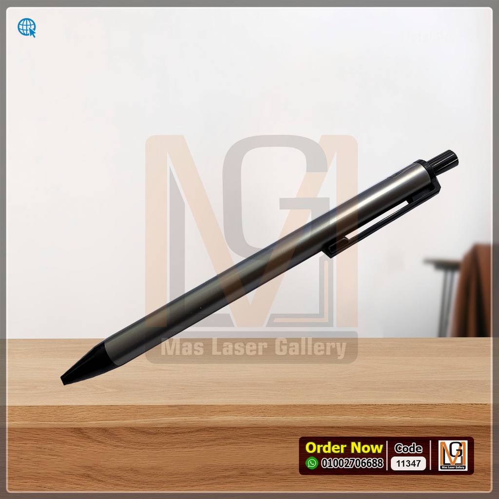 قلم معدن رمادي *5* | 11347