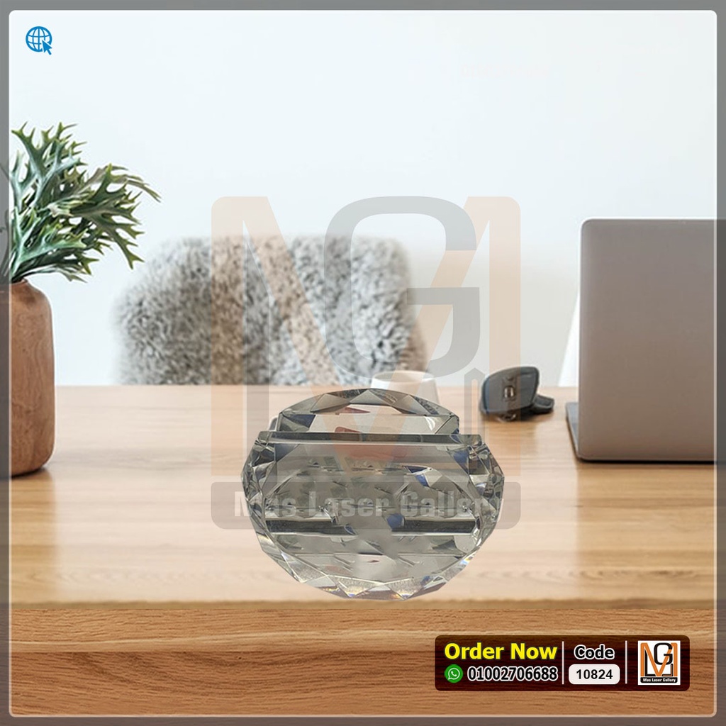 كراته كريستال دائرية *21* | 10824