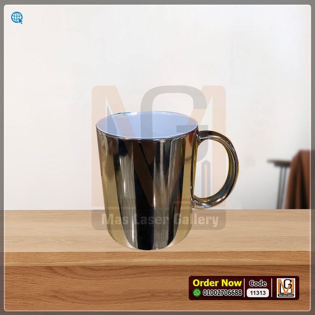 مج فضي مرايه شامل الطباعة *14* | 11313