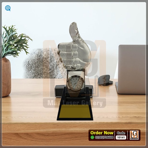 ساعة كريستال على شكل يد *8* | 10141
