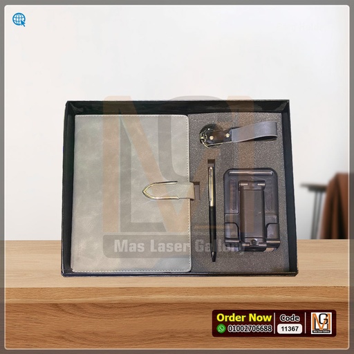 طقم اكسسوارات> نوت بوك - قلم - ميدالية - حامل موبايل  | 11367