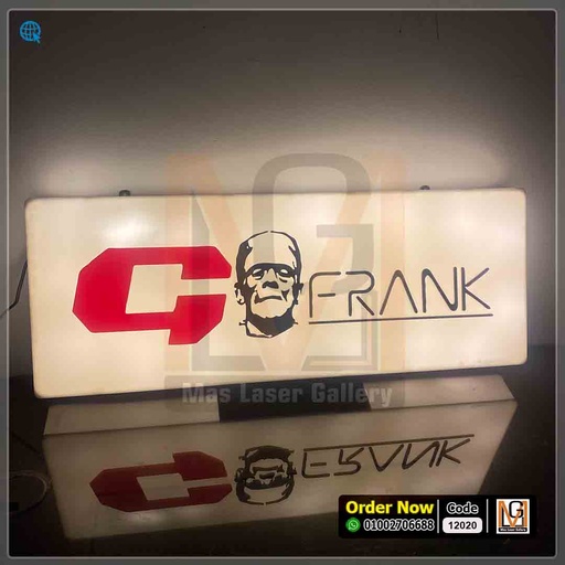 لوحه ريسبشن مضيئة 70 × 30 | 12020