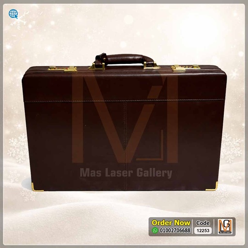 شنطة سامسونايت جلد بني | 12250